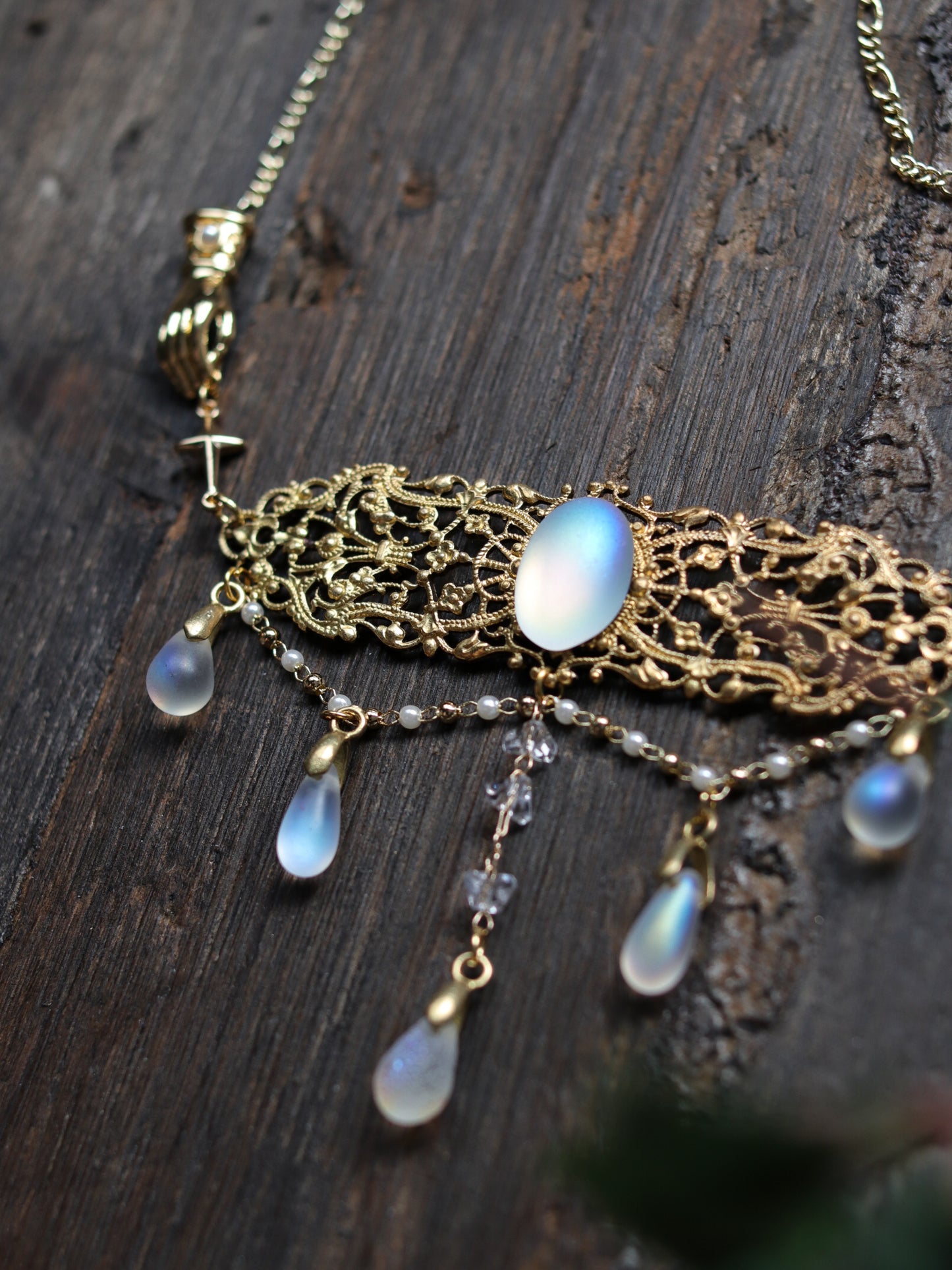 Vintage style necklace - Temptation