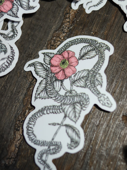 Sticker Packs - Snake and Flower