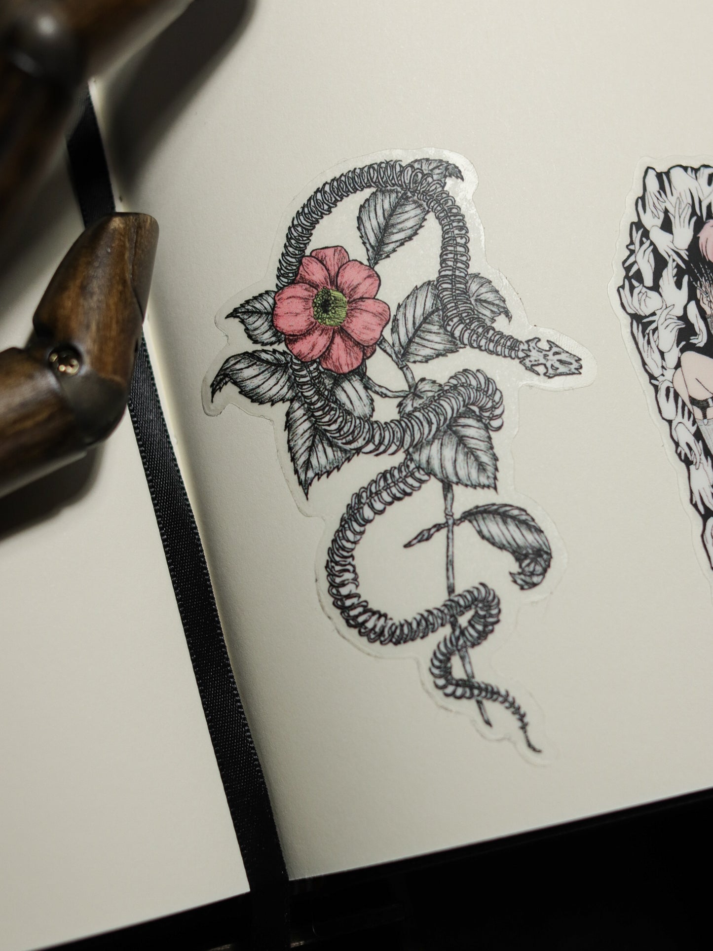 Sticker Packs - Snake and Flower
