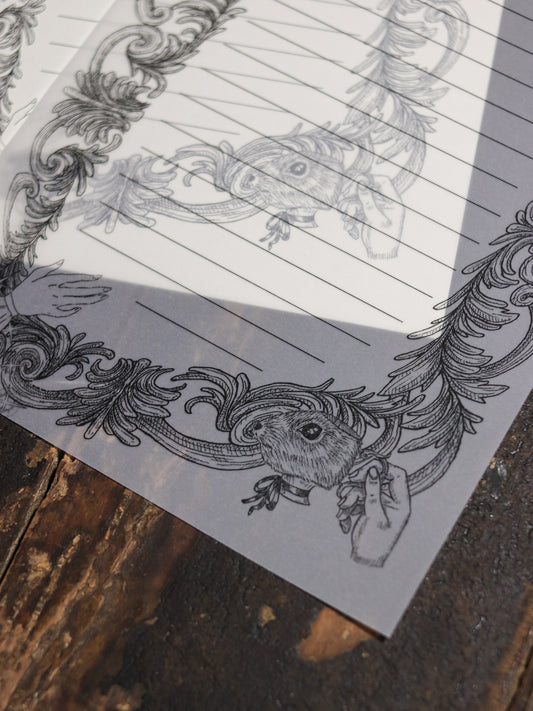 Letter Paper - Rabbit Secret Tea Party