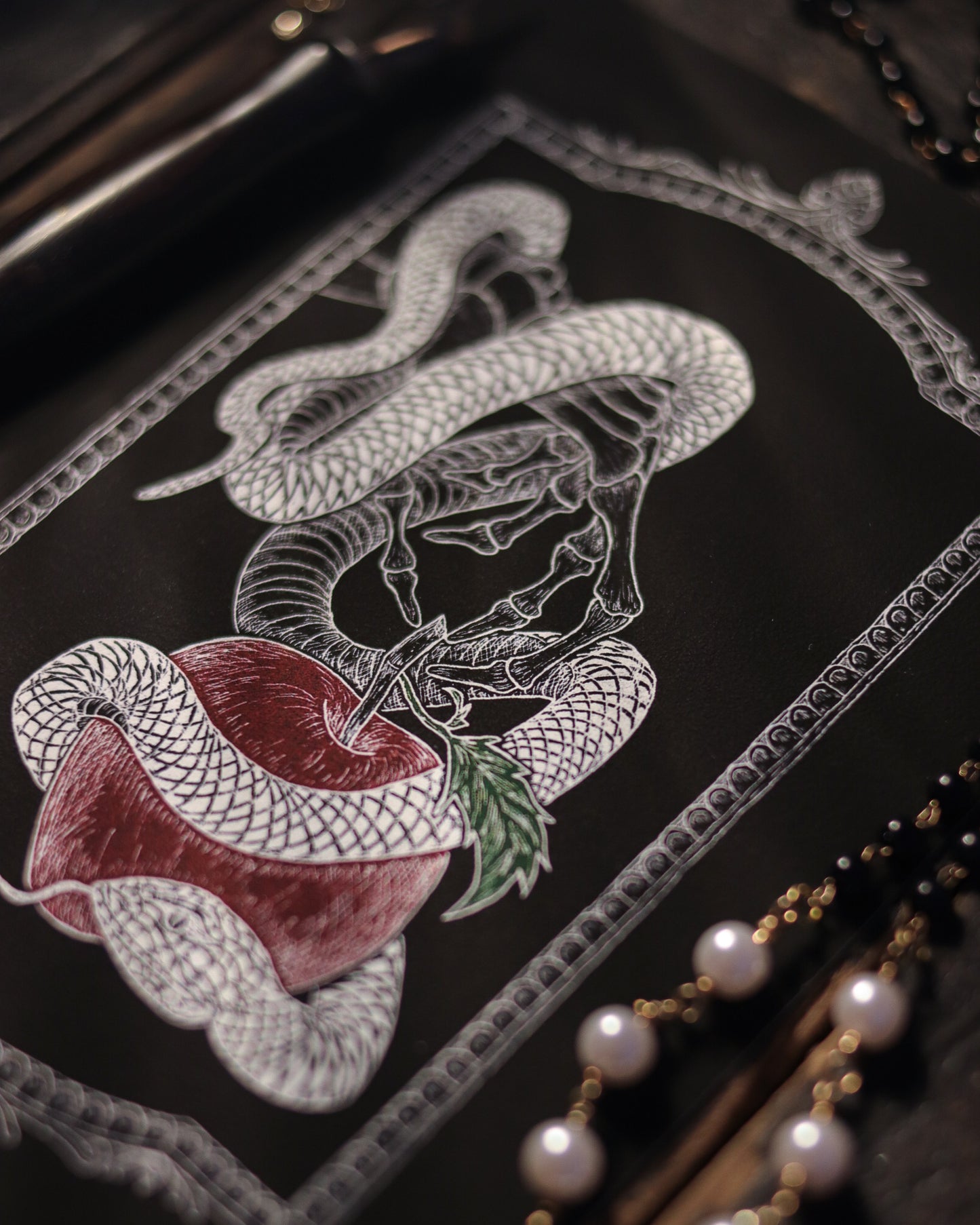 Art Print - Snake In Paradies