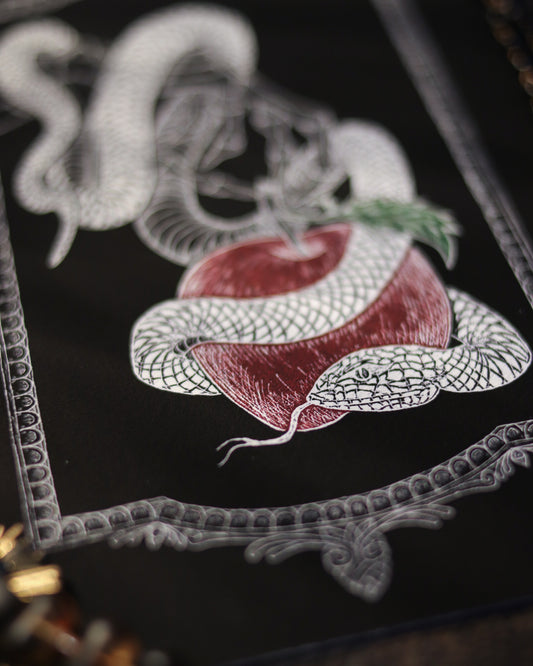 Art Print - Snake In Paradies