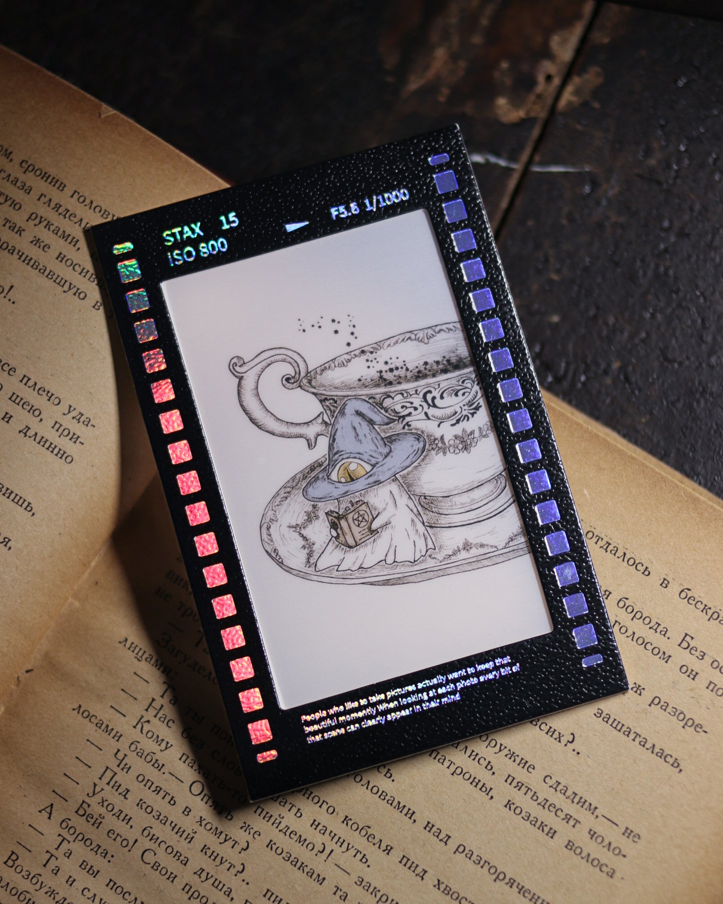 Film Style Card - Little Elf And Teacup