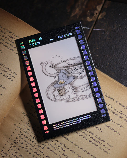 Film Style Card - Little Elf And Teacup