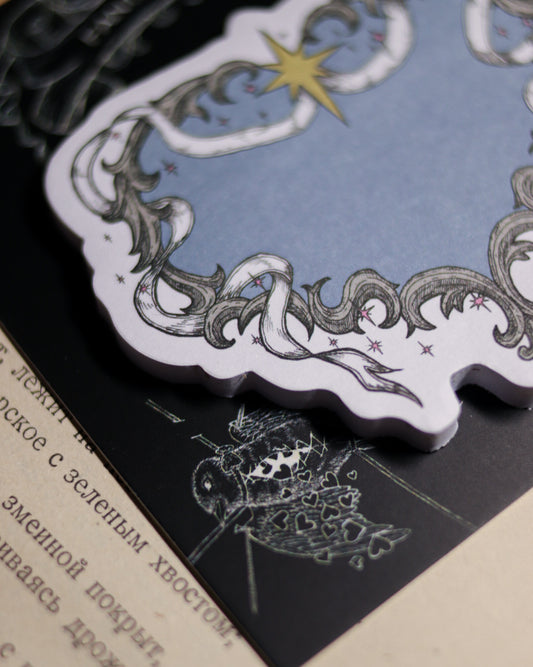 Sticky memo paper - In the name of love