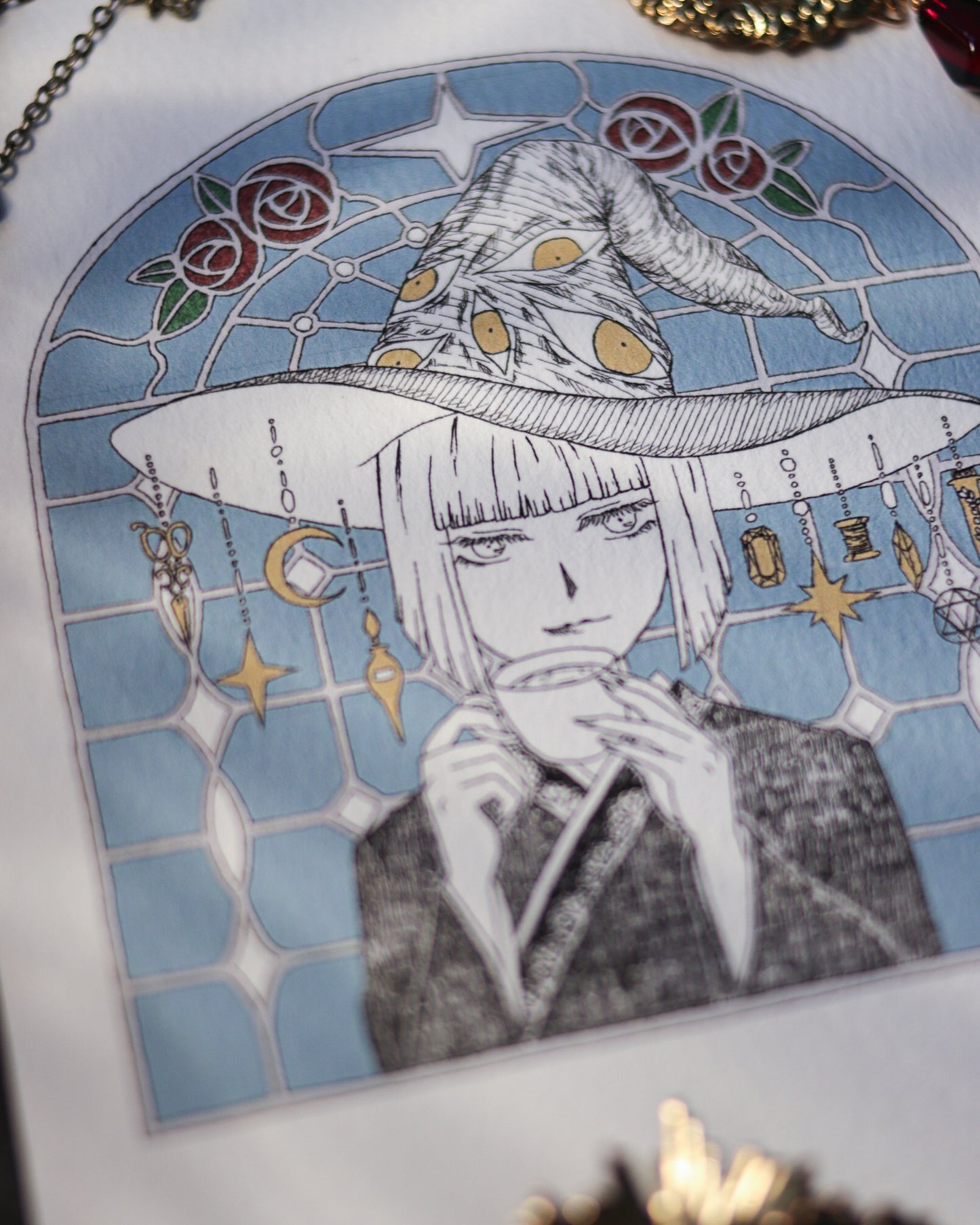 Art Print - Witch coffee shop