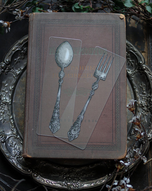 PET Bookmark - The Witch's Cutlery PET書籤 - 魔女的餐具