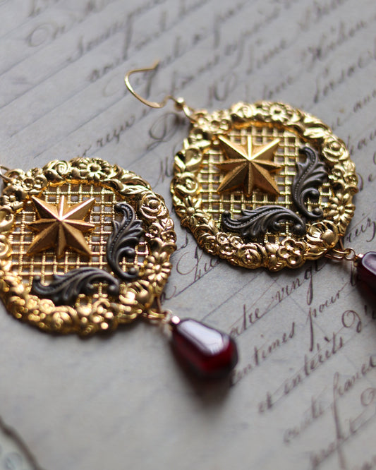 Earrings - Twins star