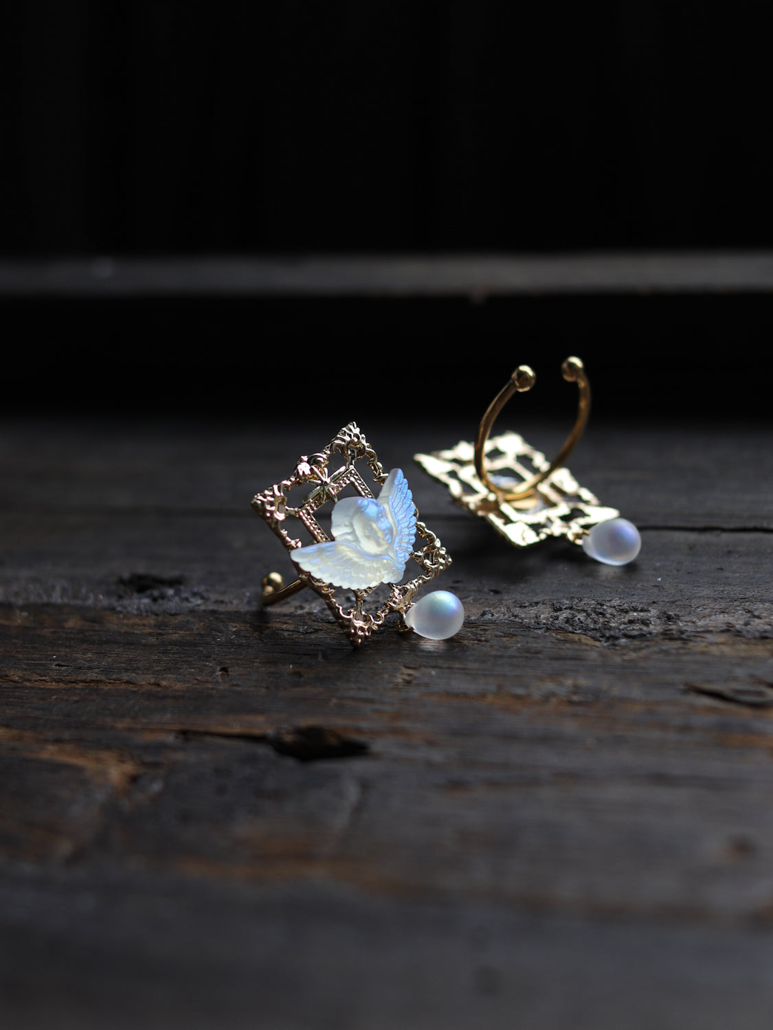 Vintage style ring - Angel Shizuku