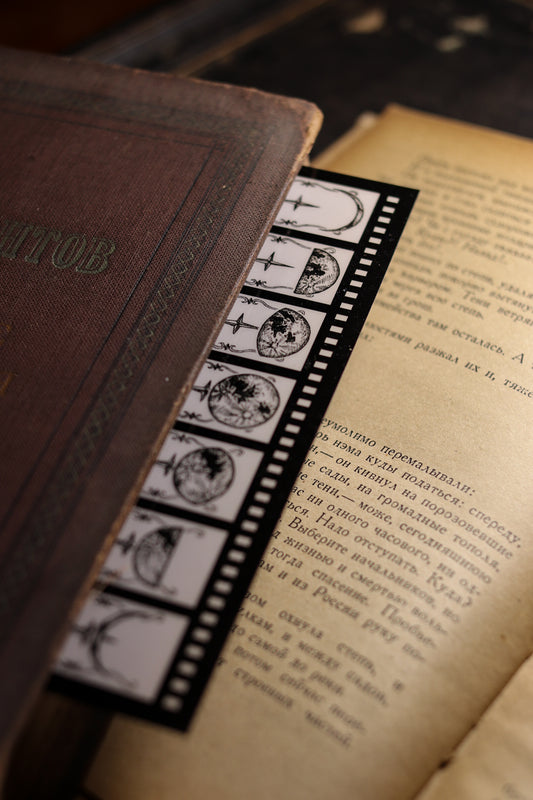 Film Style Bookmark - Moon Phase
