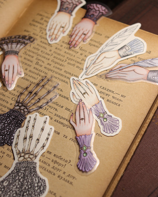 Sticker Packs - Lady's Hand