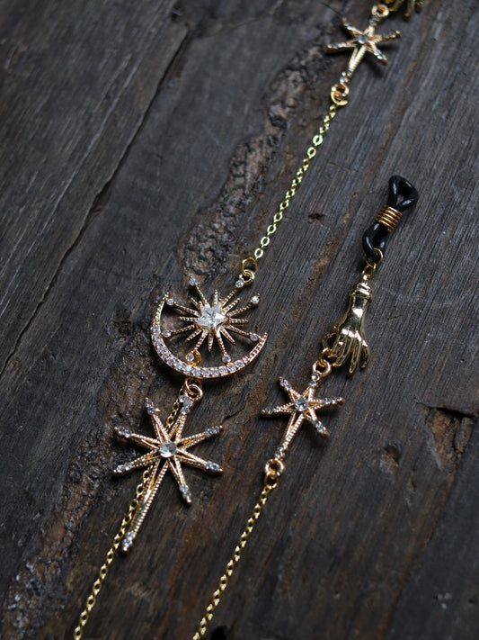 Vintage style eyewear chain - Star Fragments