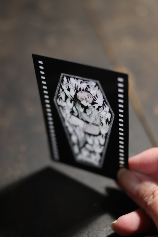 Film Style Plastic Card -  I Can't Forget you