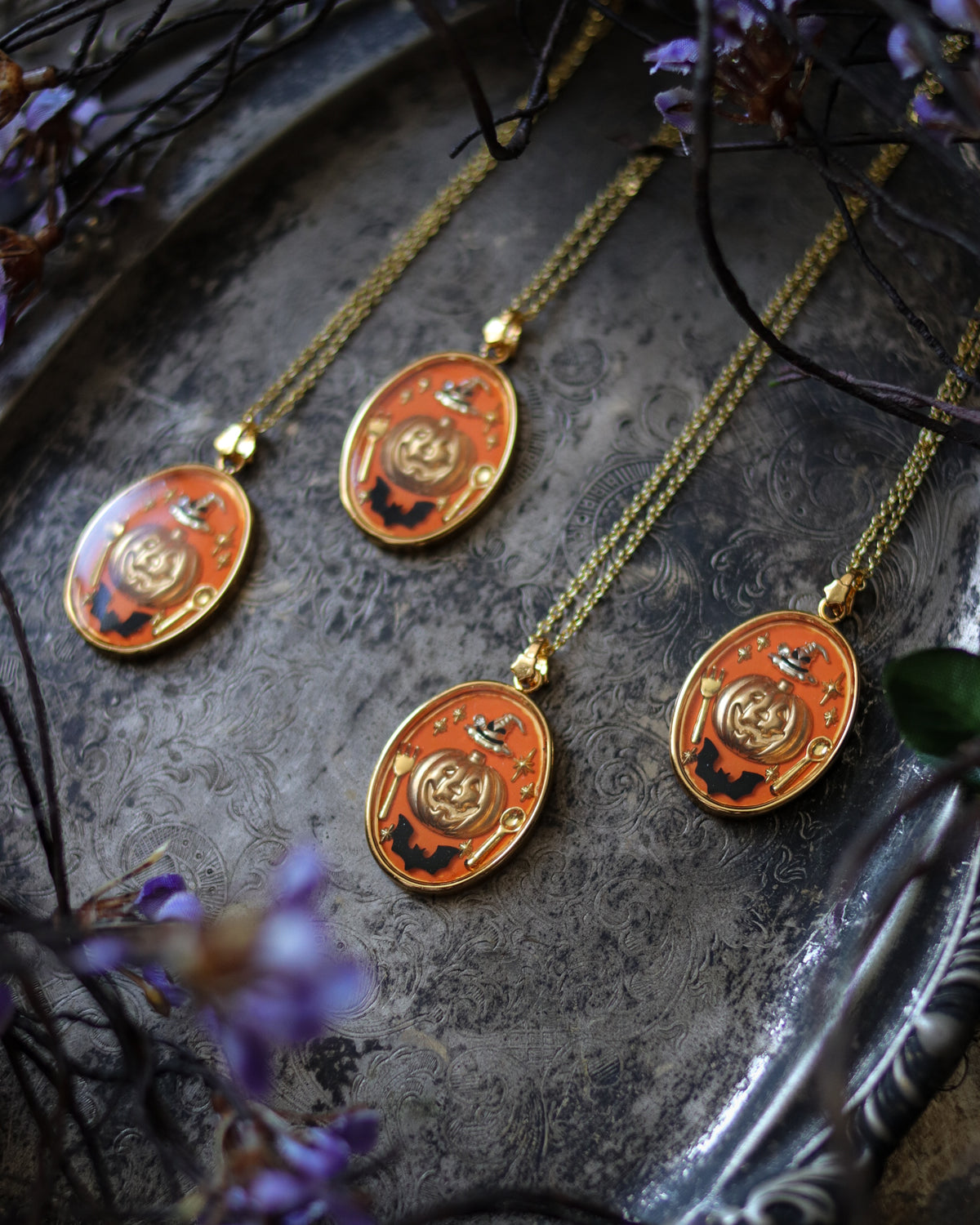 Necklace - Small pumpkin 項鍊 - 小南瓜