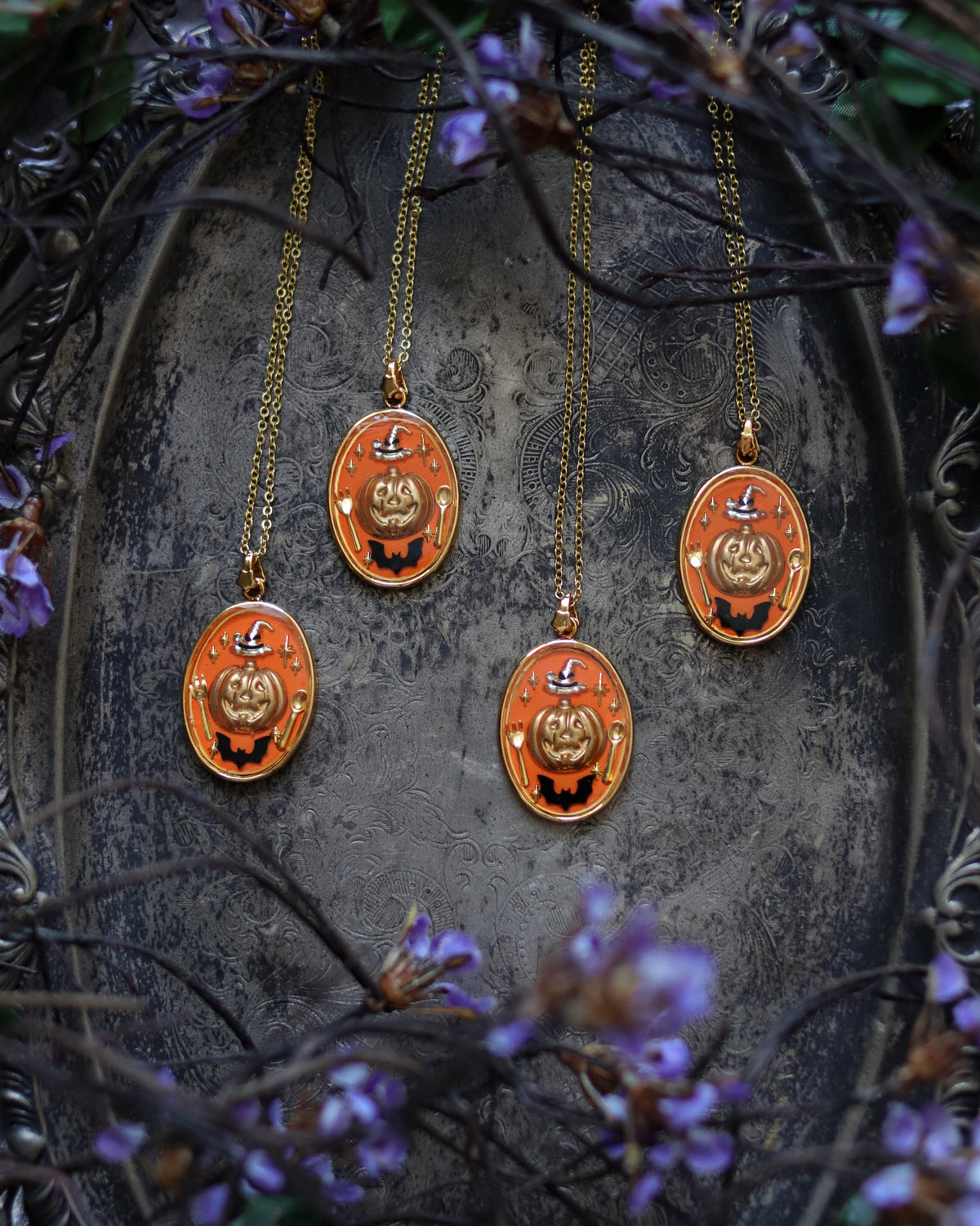 Necklace - Small pumpkin 項鍊 - 小南瓜