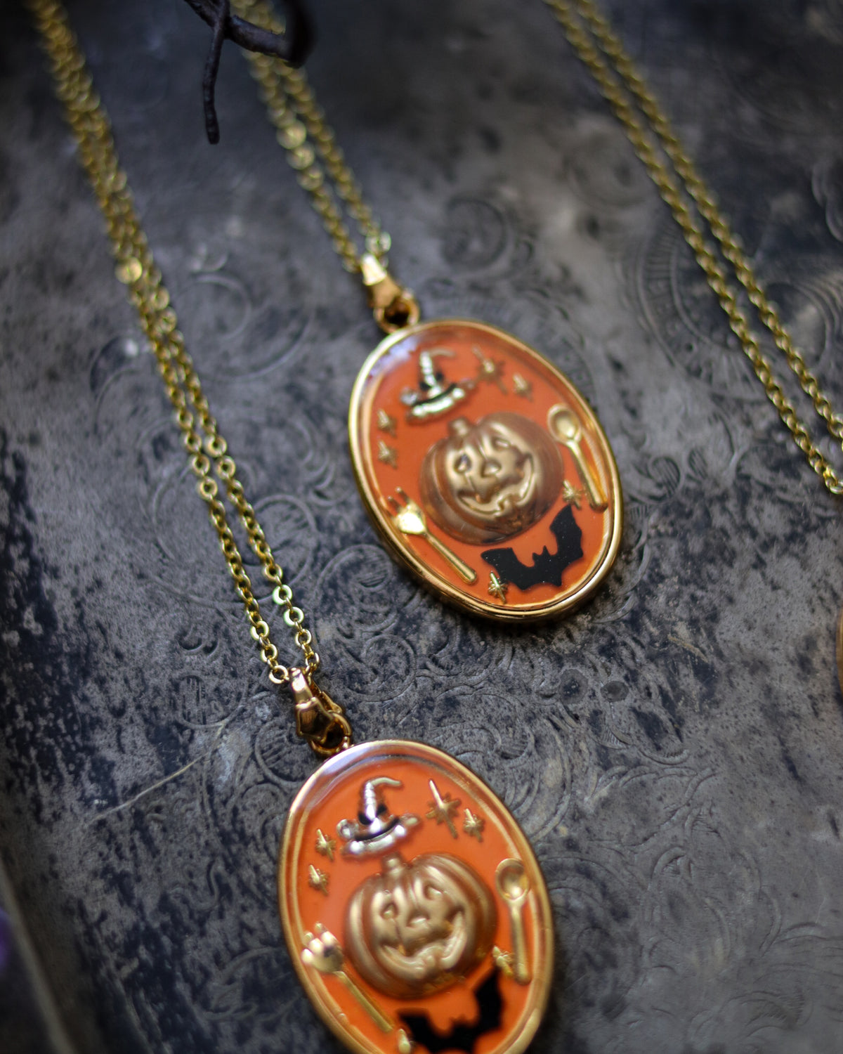 Necklace - Small pumpkin 項鍊 - 小南瓜