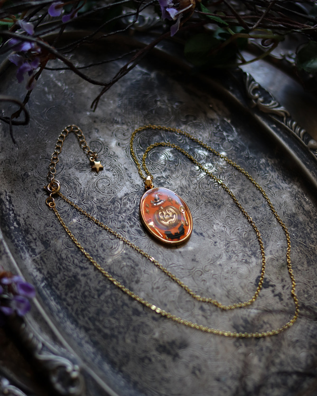 Necklace - Small pumpkin 項鍊 - 小南瓜