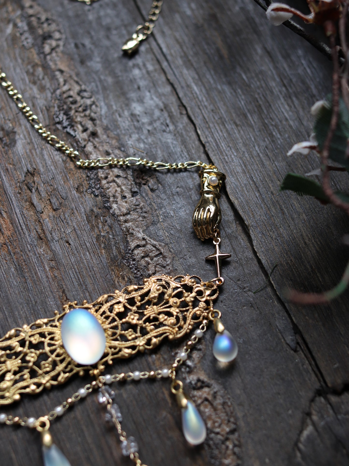 Vintage style necklace - Temptation