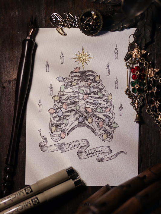 Art Print - Sternum Christmas Tree