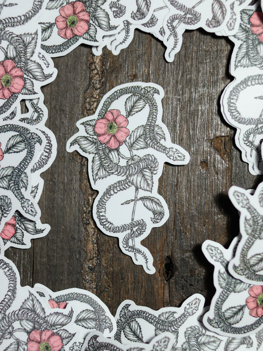 Sticker Packs - Snake and Flower