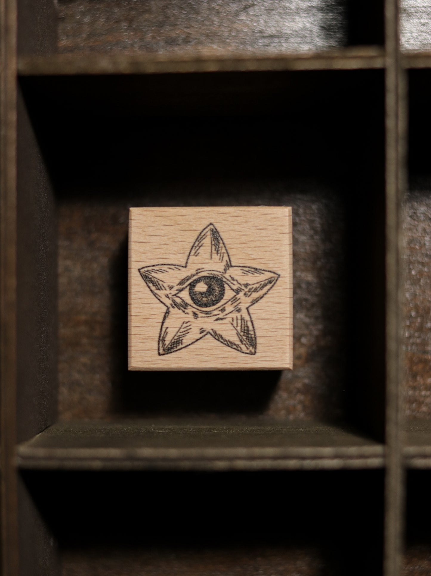 Wooden Stamp - Star