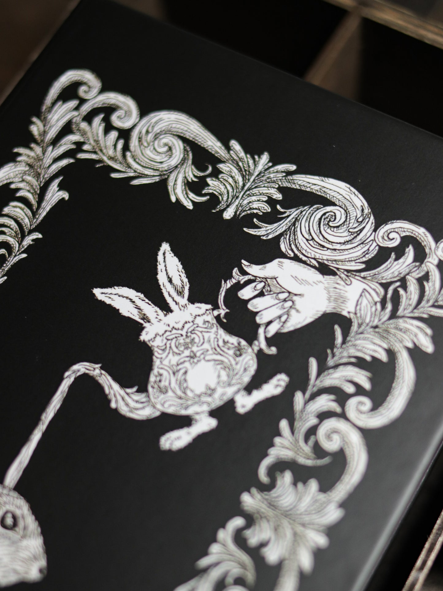 Blank notebook - Rabbit Secret Tea Party
