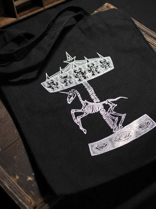 Tote Bag - Skeleton Merry Go Round