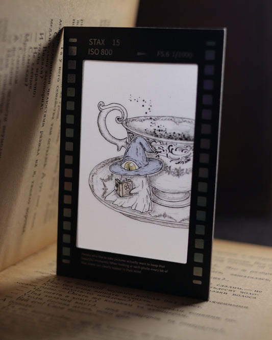 Film Style Card - Little Elf And Teacup