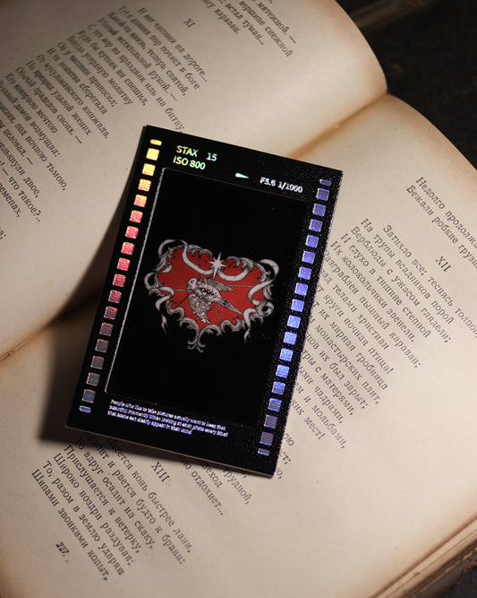 Film Style Card - In the name of love (black)