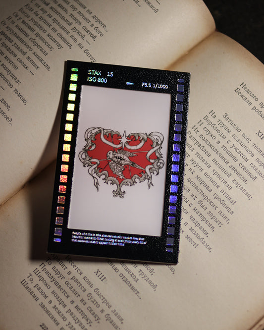 Film Style Card - In the name of love (white)