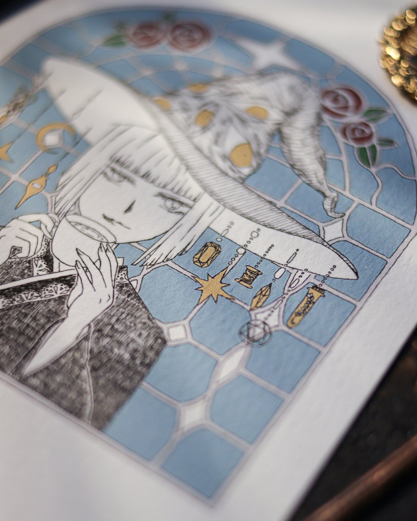 Art Print - Witch coffee shop