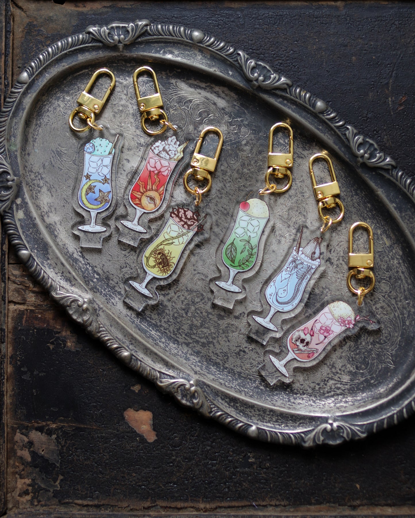 Acrylic Stand & key chain blind pack - Kissaten drink
