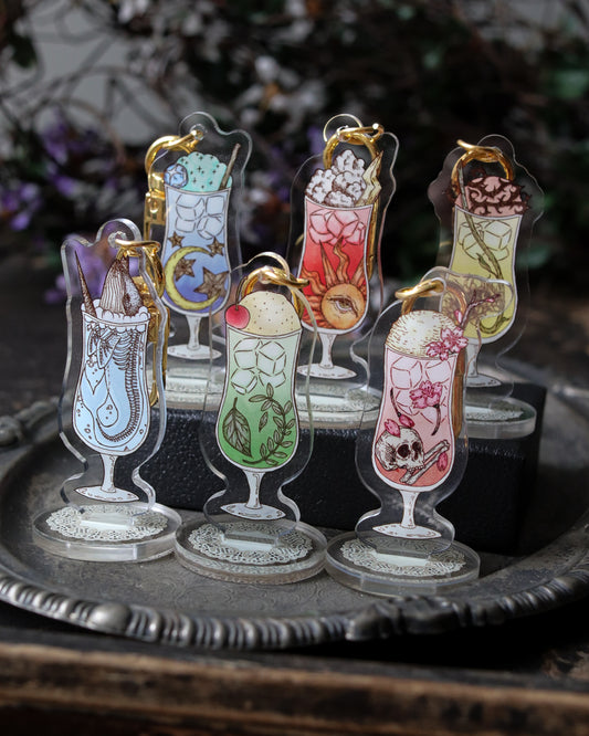 Acrylic Stand & key chain blind pack - Kissaten drink