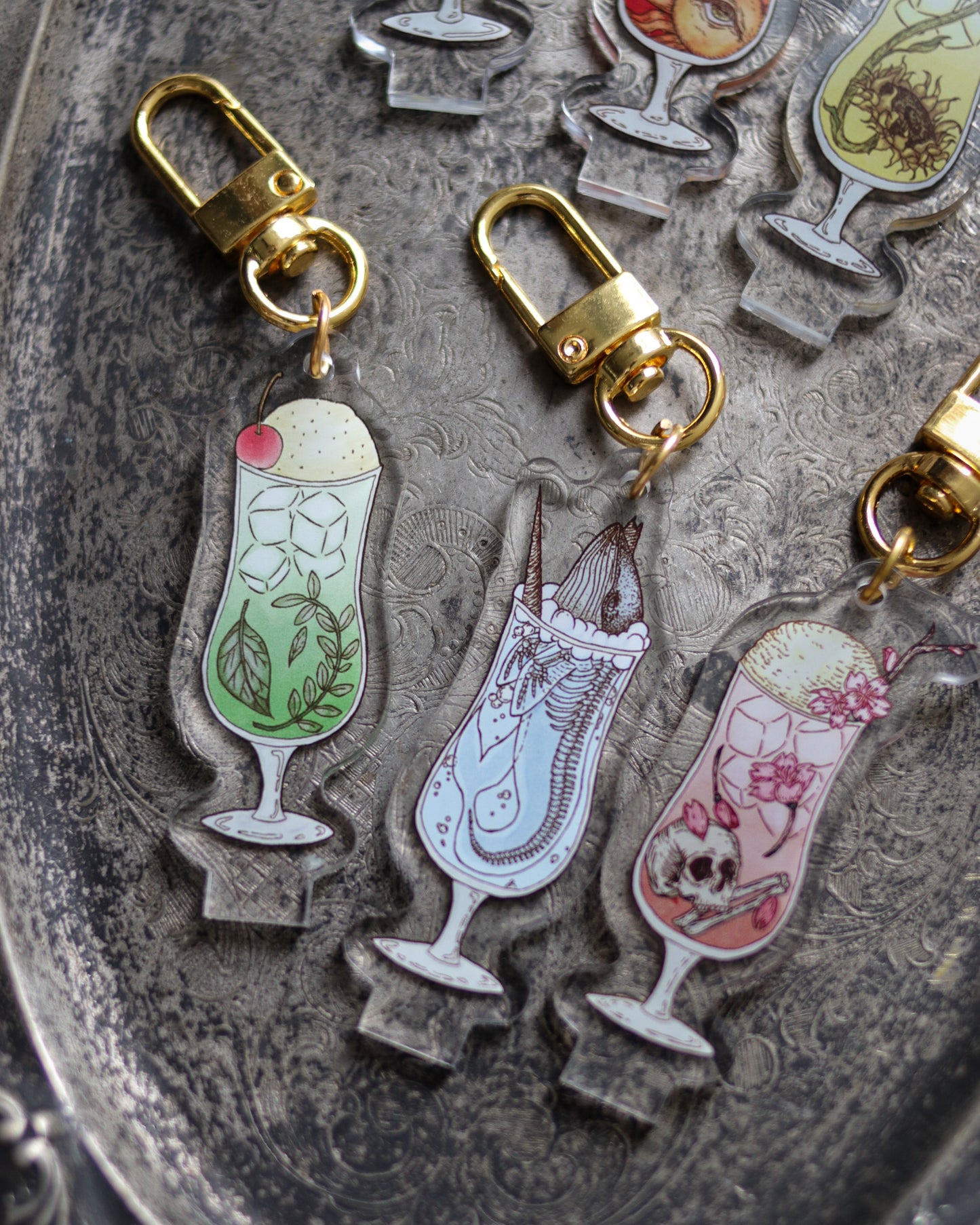 Acrylic Stand & key chain blind pack - Kissaten drink