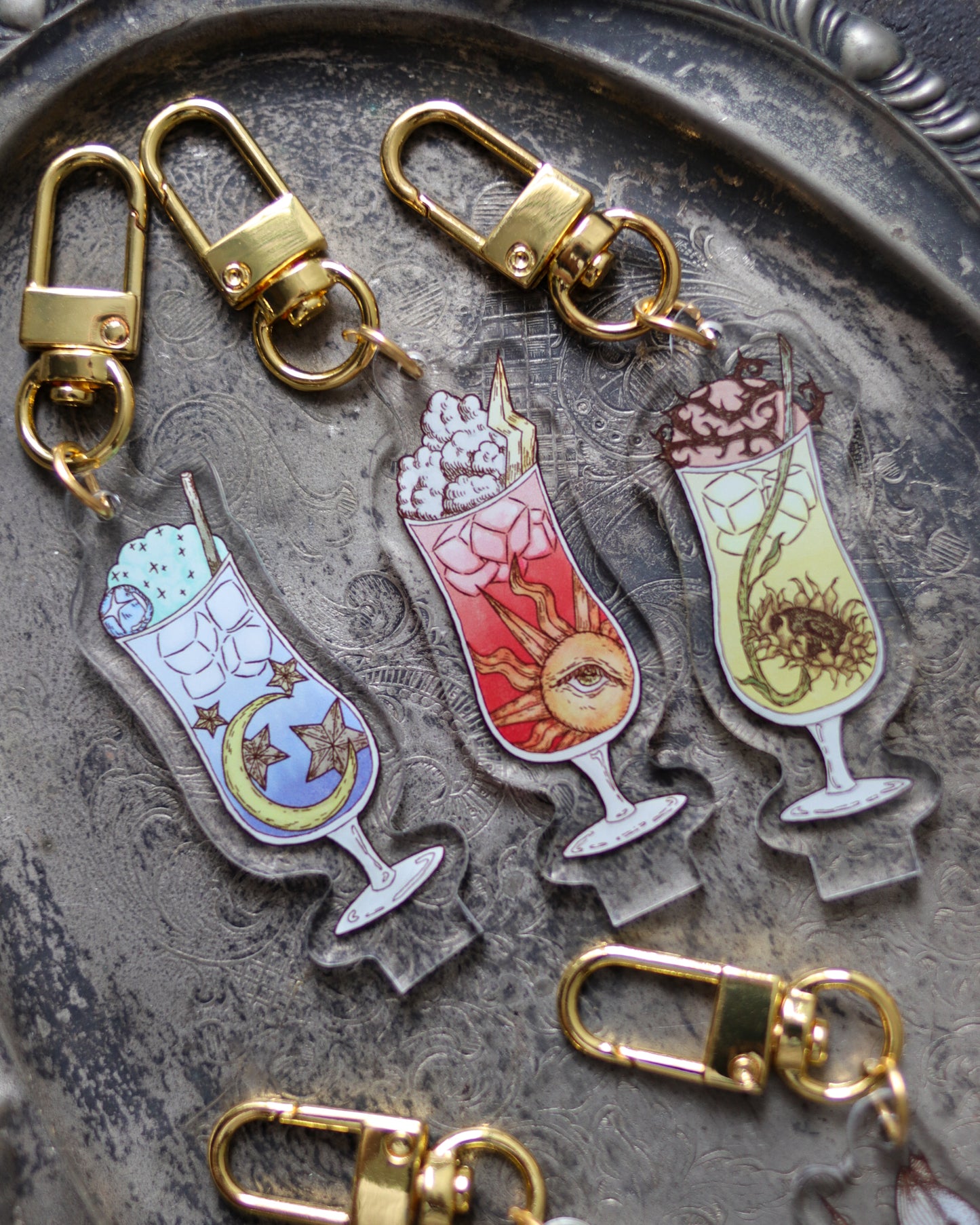 Acrylic Stand & key chain blind pack - Kissaten drink