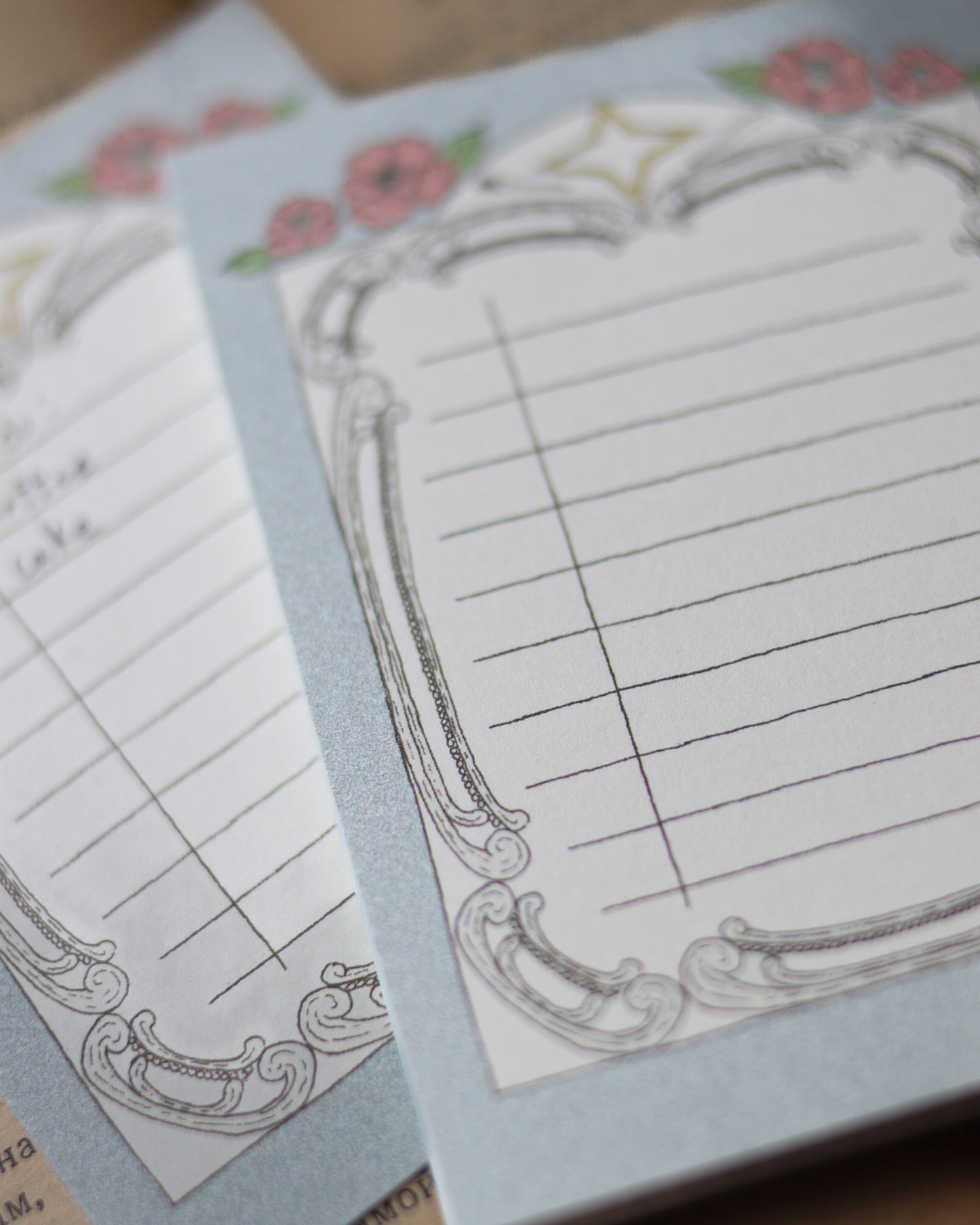 Non-sticky memo paper - Coffee Shop List