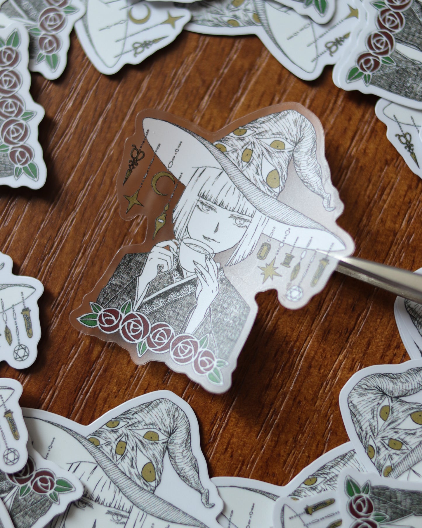 Original Drawing Sticker Packs - Witch coffee shop