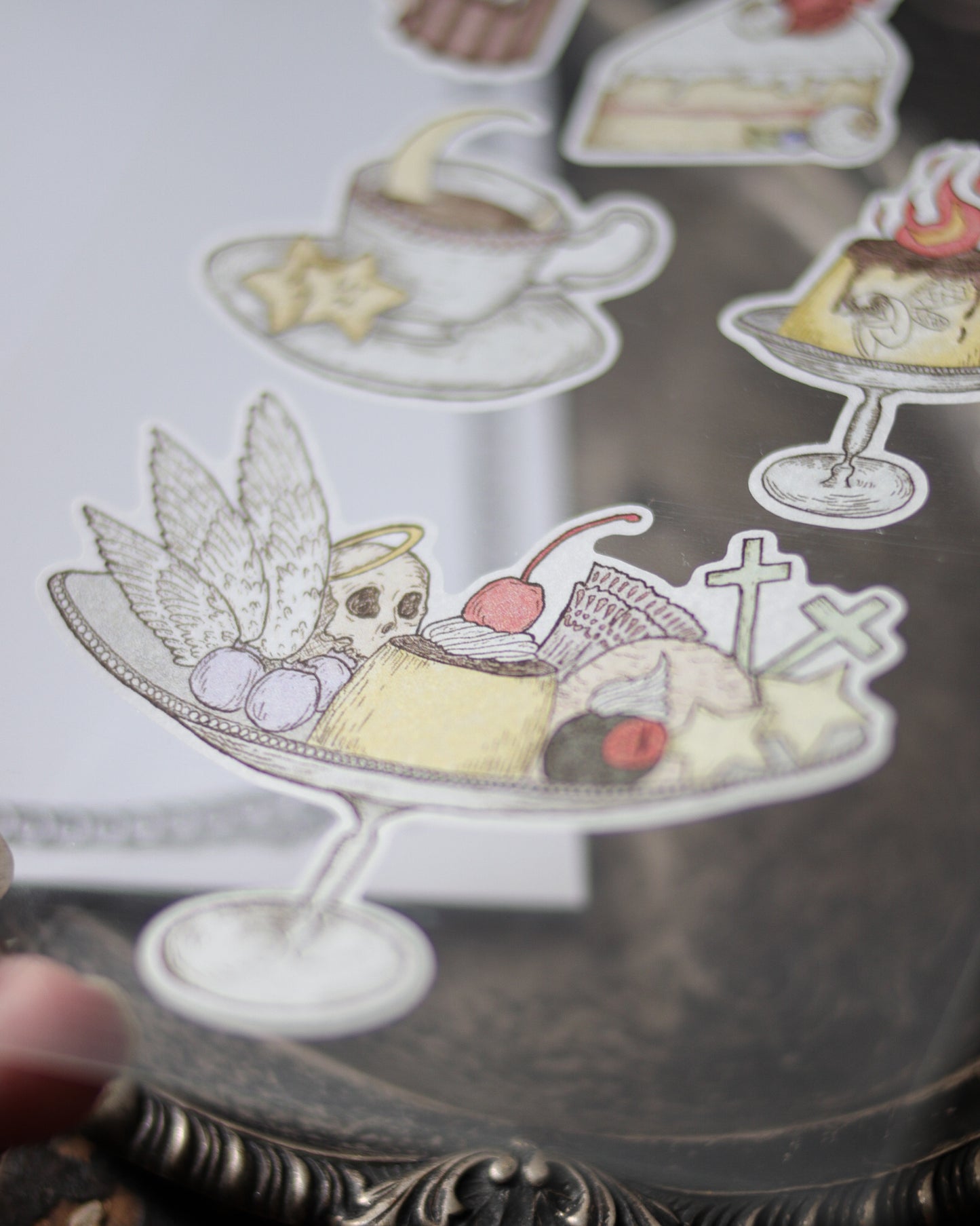 Sticker - Kissaten dessert 貼紙 - 喫茶店甜點