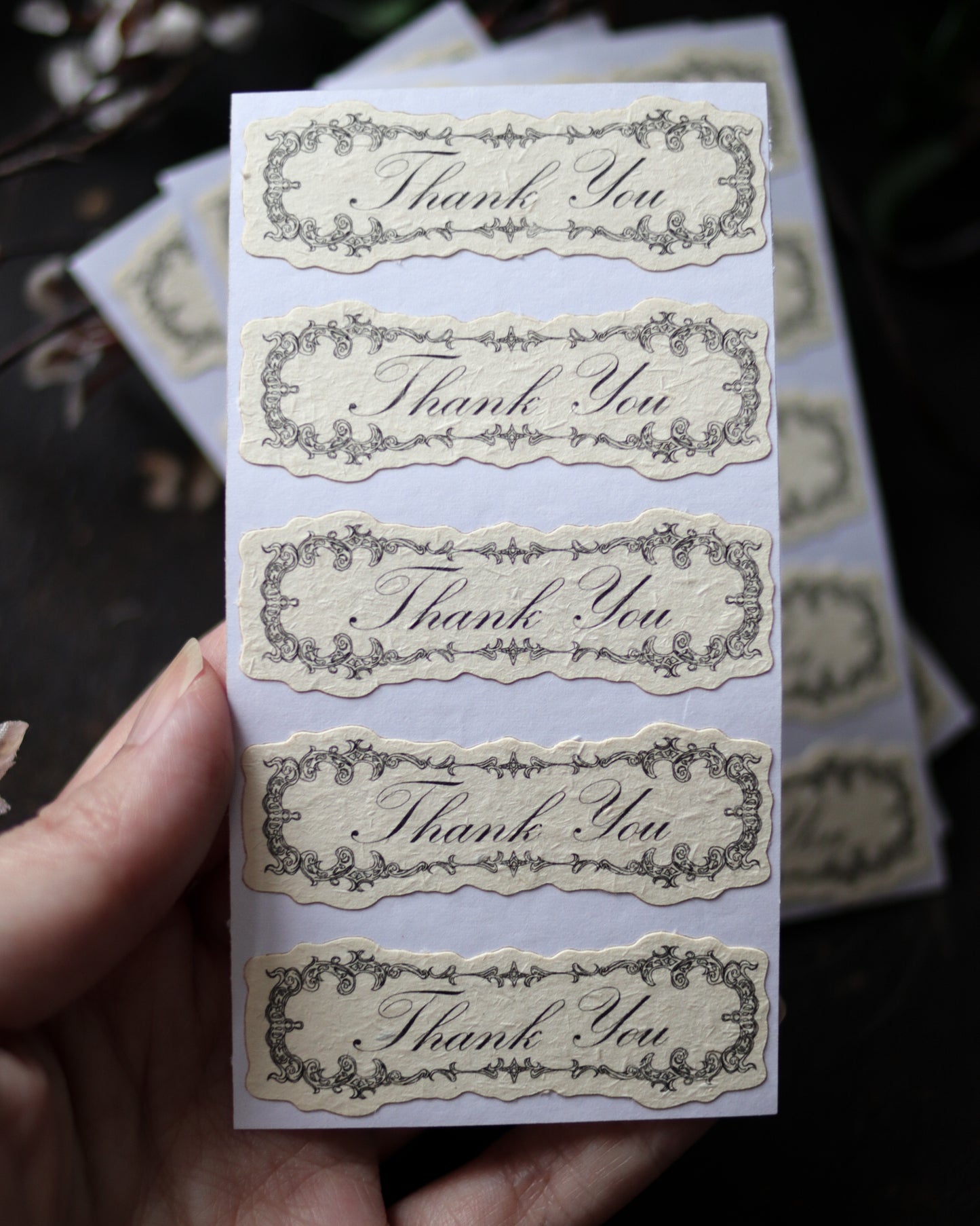Sealing sticker - Thank you 封口感謝貼紙 - Thank you