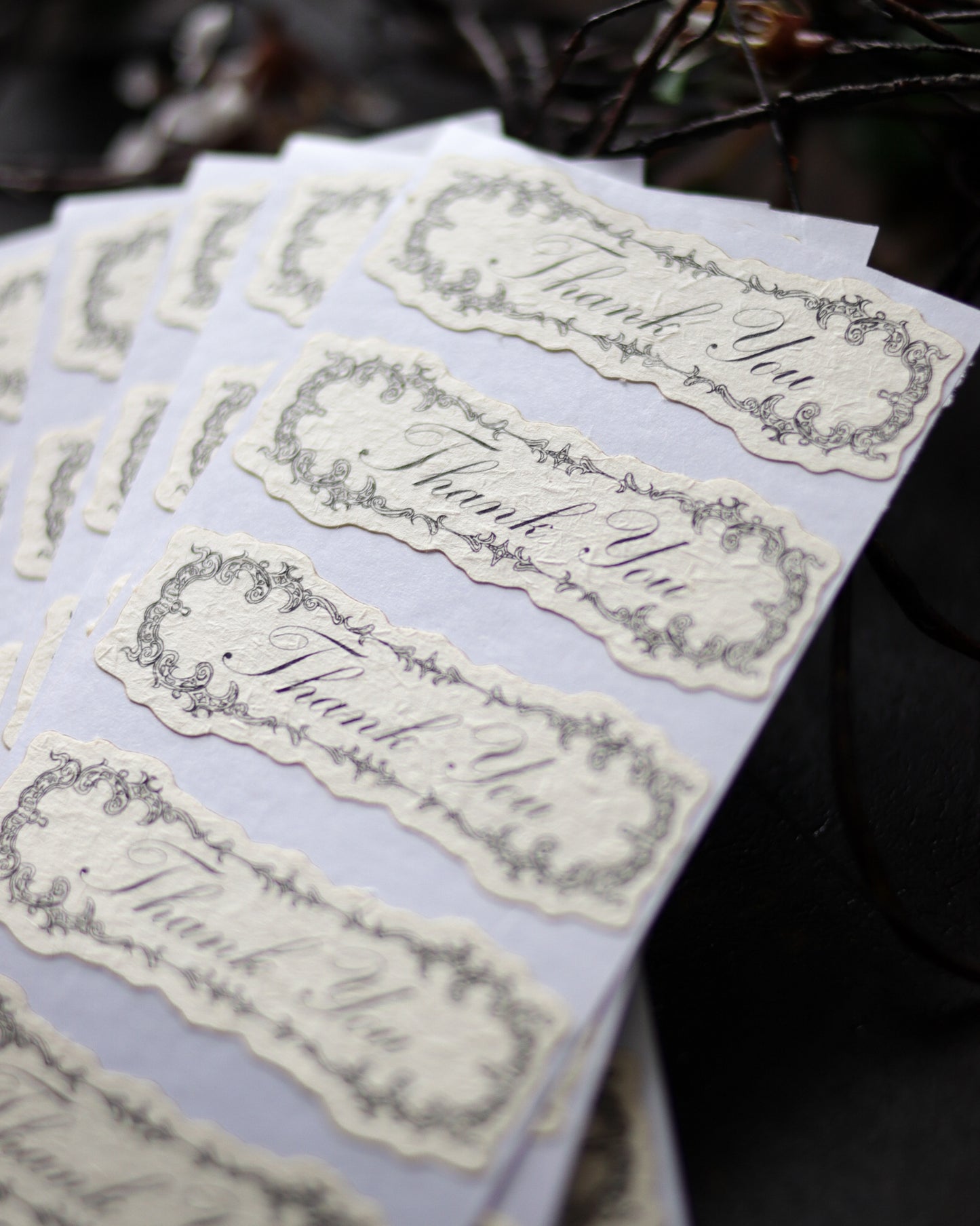 Sealing sticker - Thank you 封口感謝貼紙 - Thank you