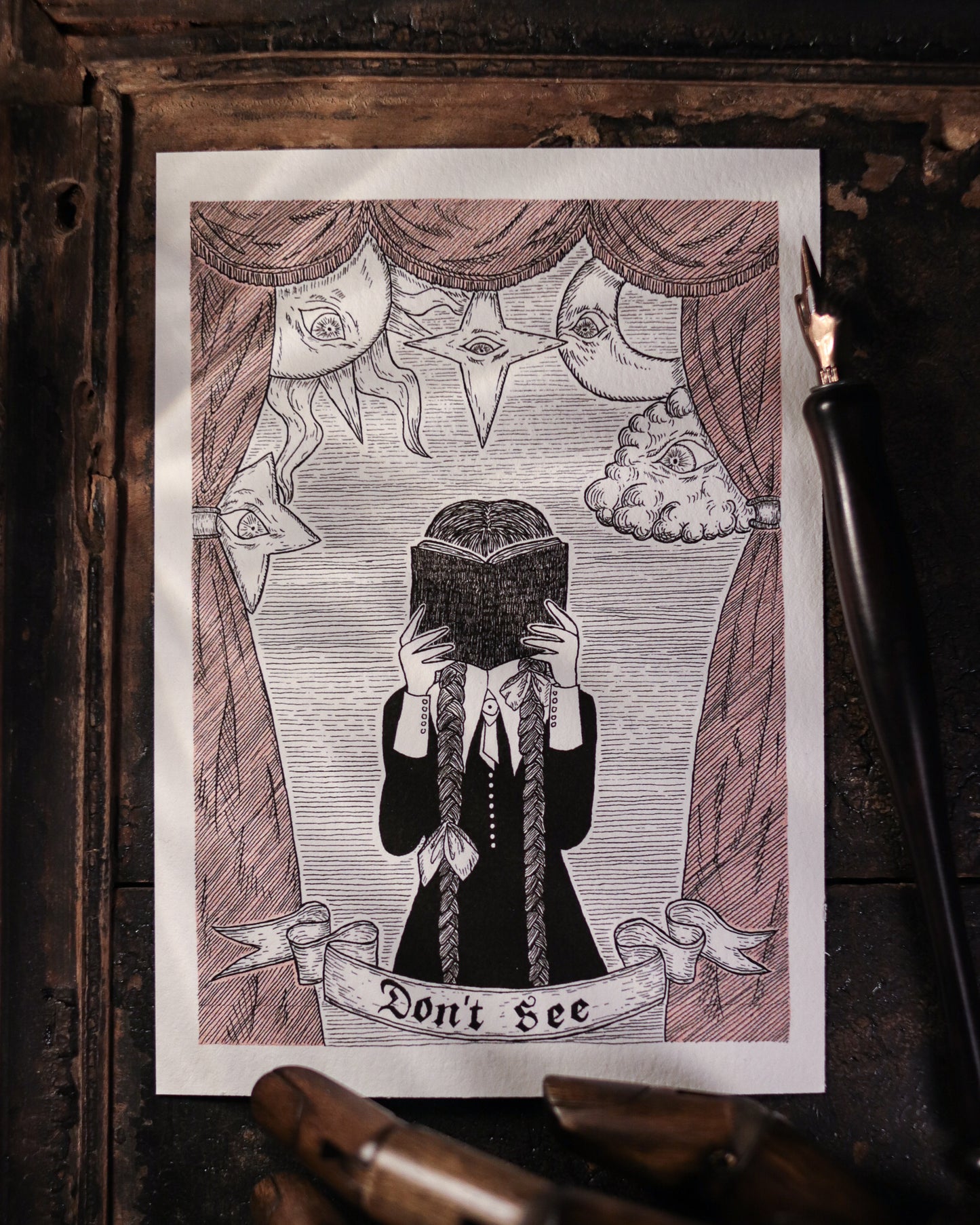 Art Print - Don't see 複製畫 - Don't see