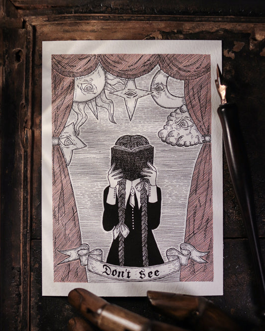 Art Print - Don't see 複製畫 - Don't see