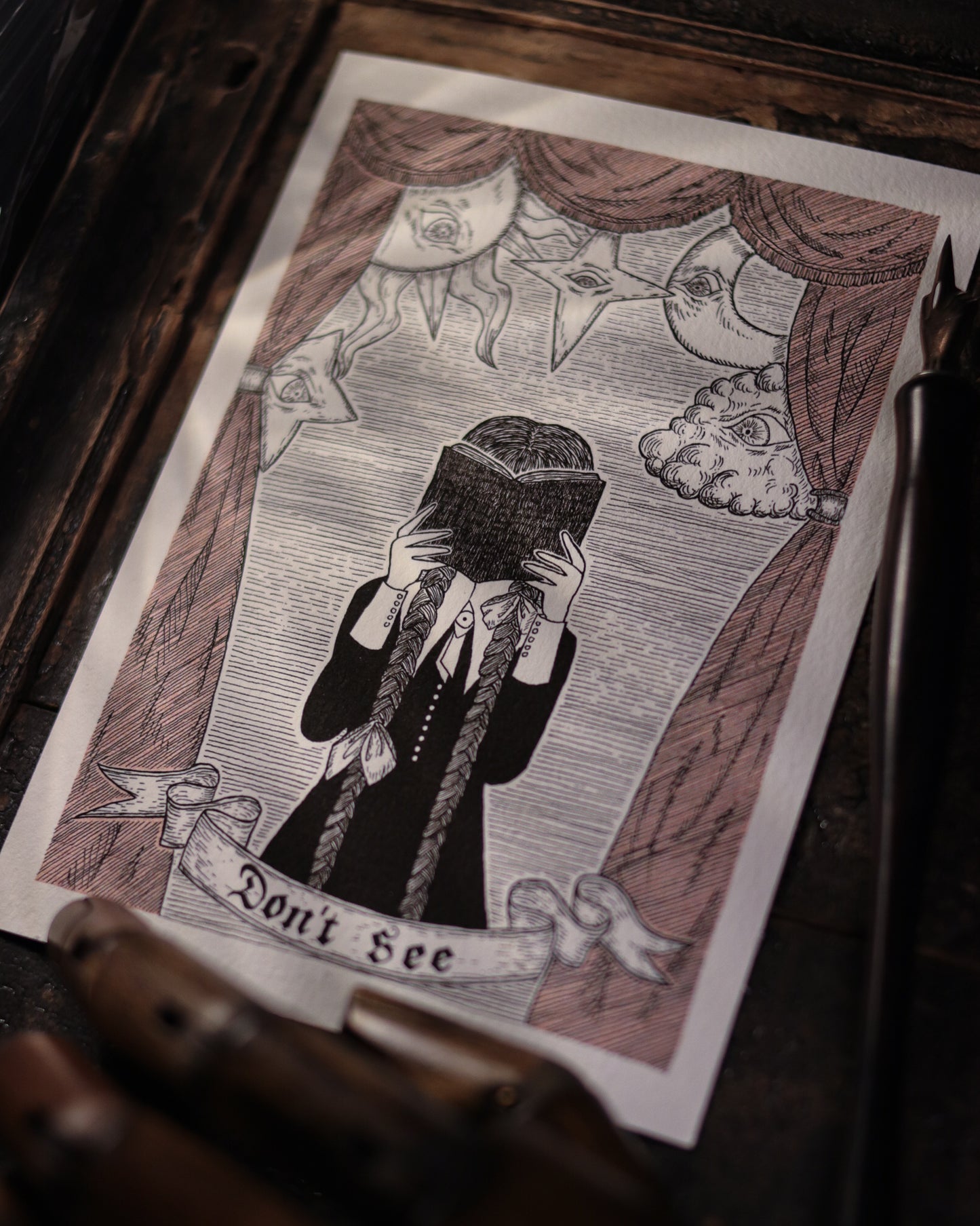 Art Print - Don't see 複製畫 - Don't see
