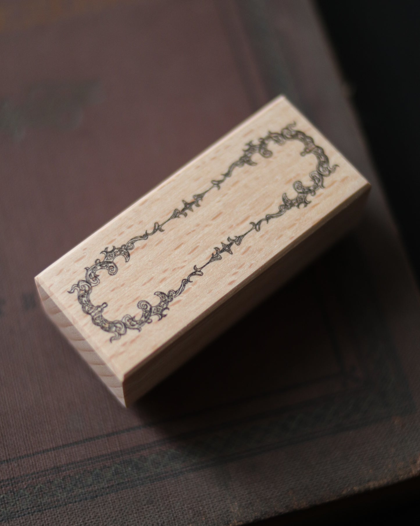 Wooden Stamp - Frame 楓木印章 - 框架