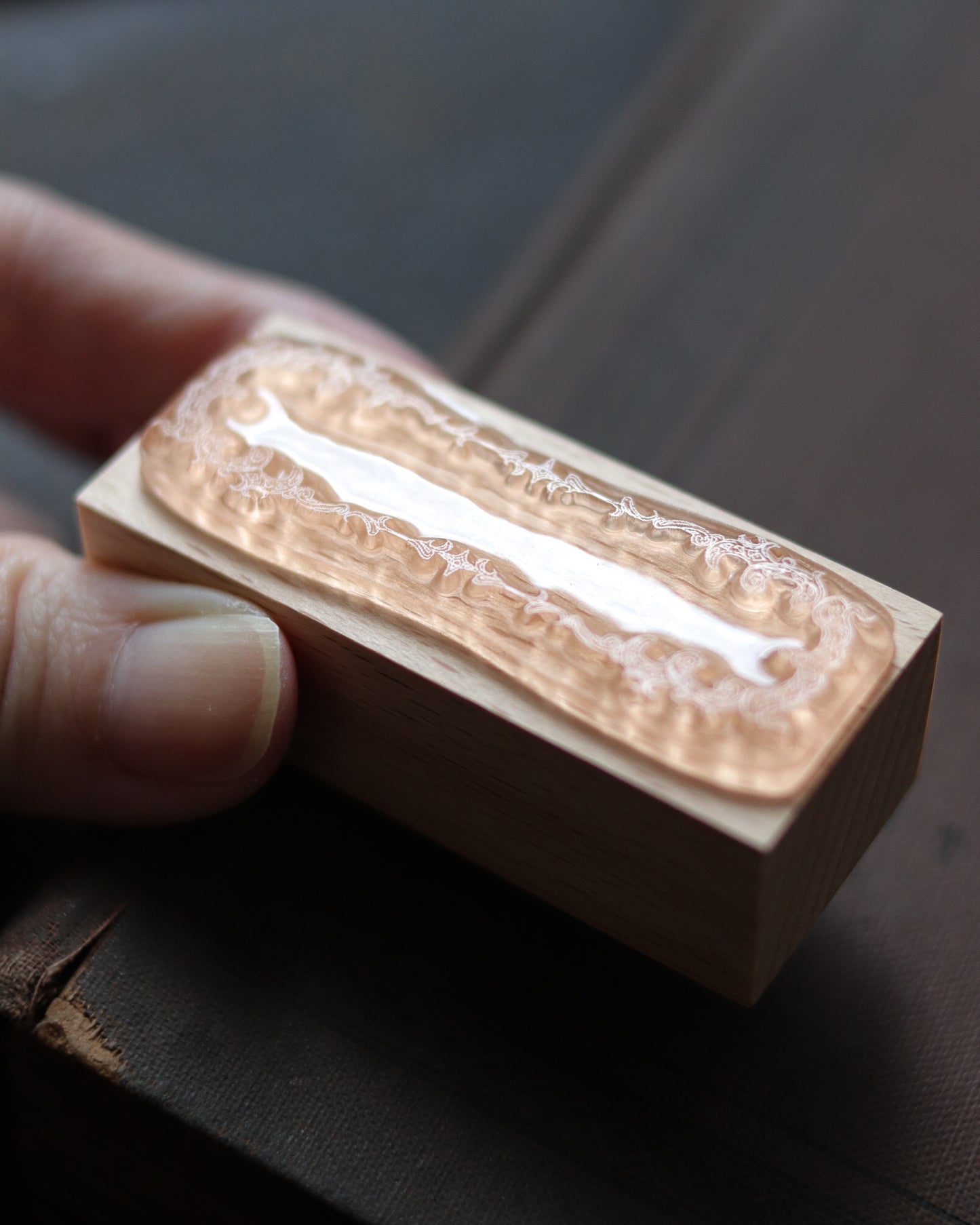 Wooden Stamp - Frame 楓木印章 - 框架