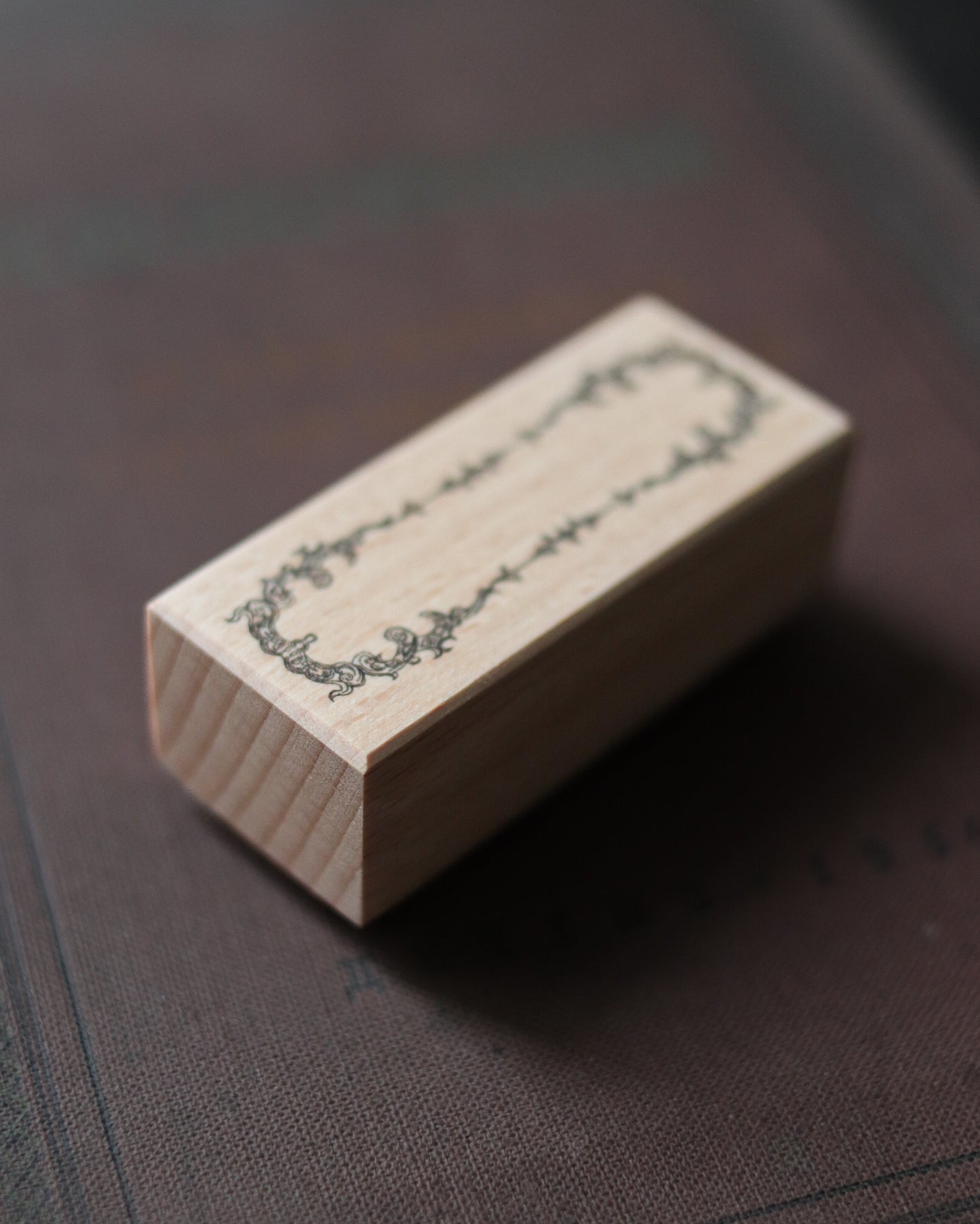 Wooden Stamp - Frame 楓木印章 - 框架