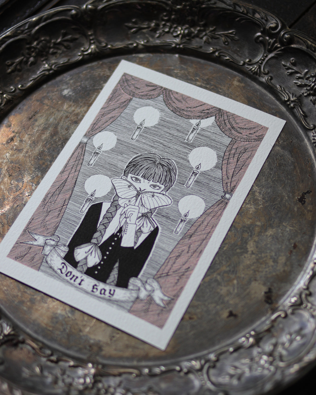 Art Print - Don't say 複製畫 - Don't say