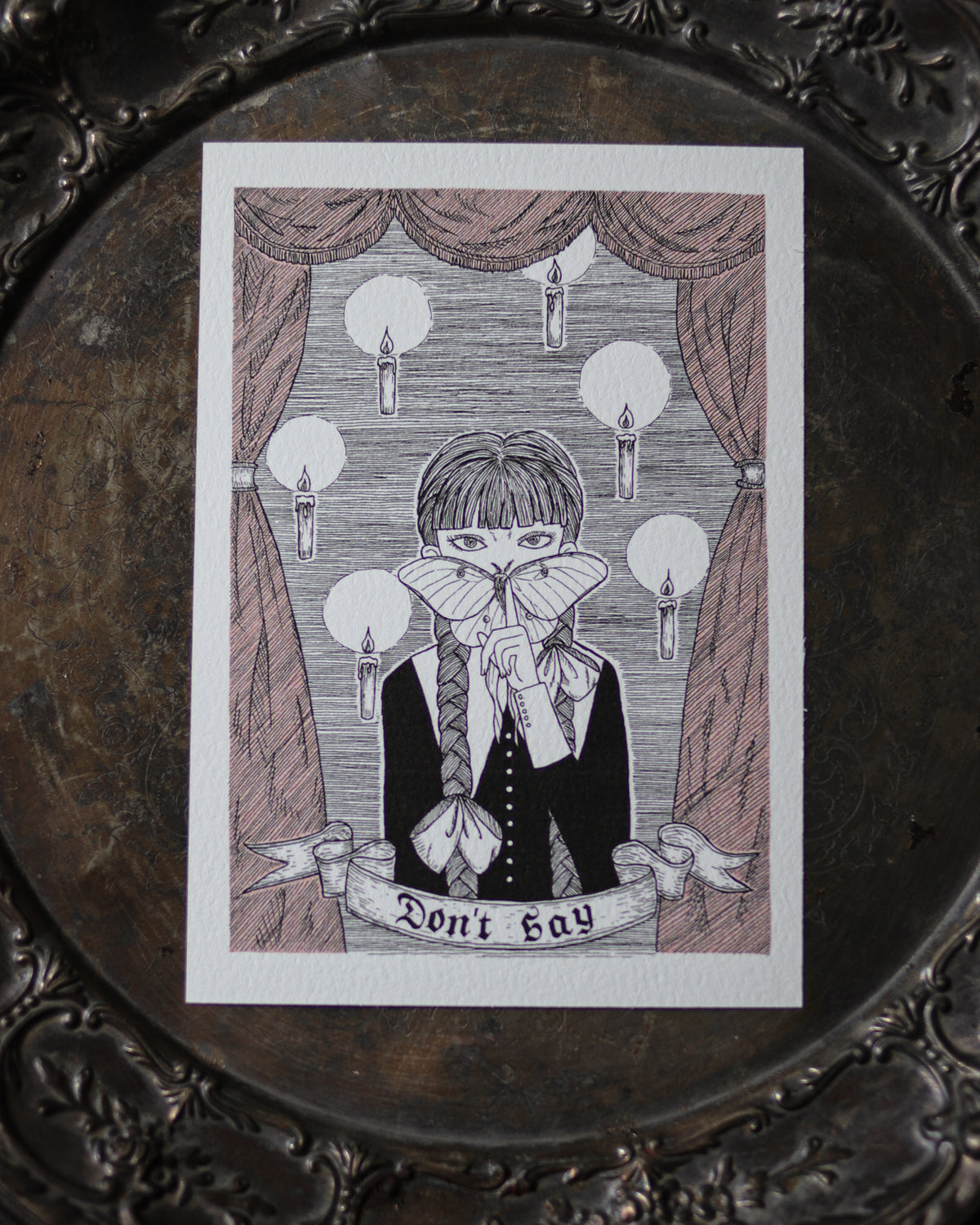 Art Print - Don't say 複製畫 - Don't say