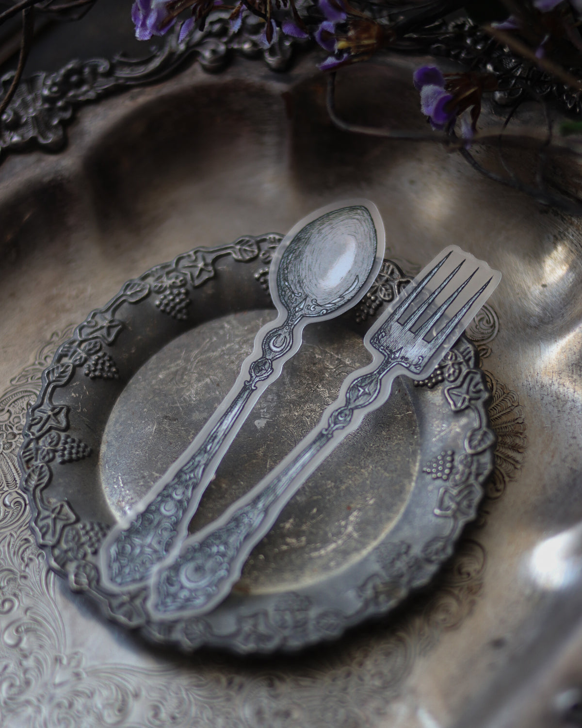 Sticker - The Witch's Cutlery 貼紙 - 魔女的餐具
