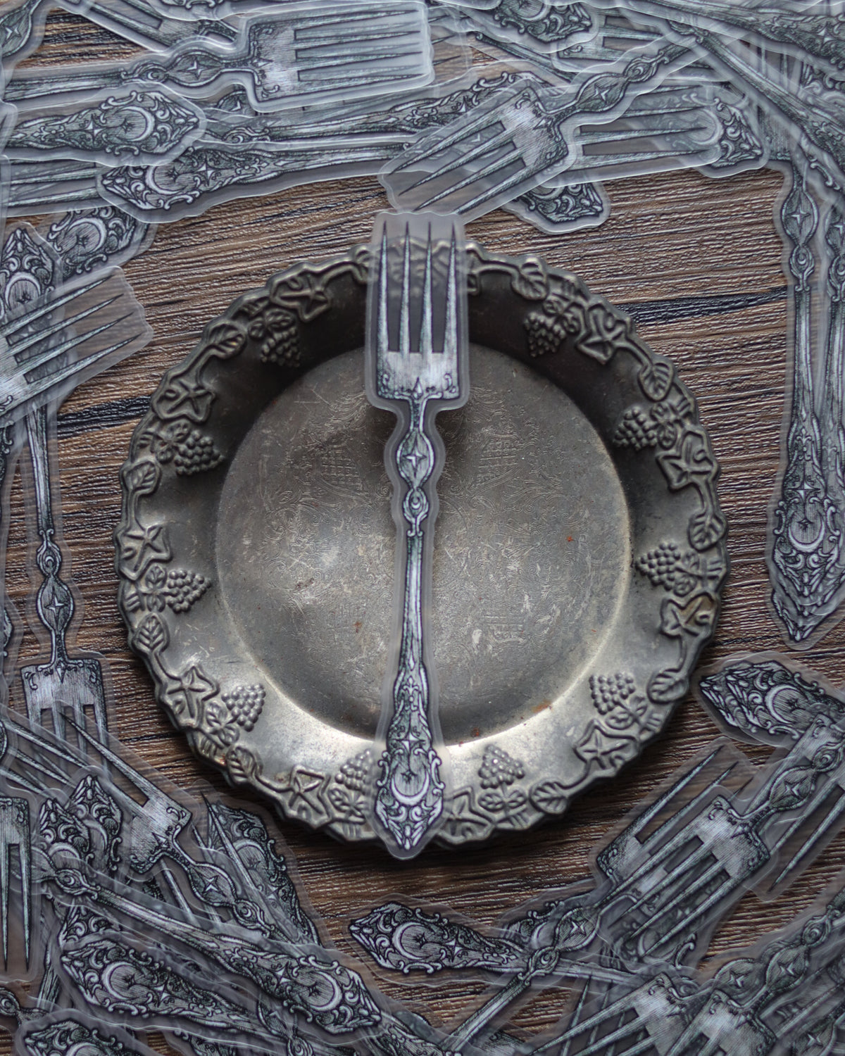 Sticker - The Witch's Cutlery 貼紙 - 魔女的餐具